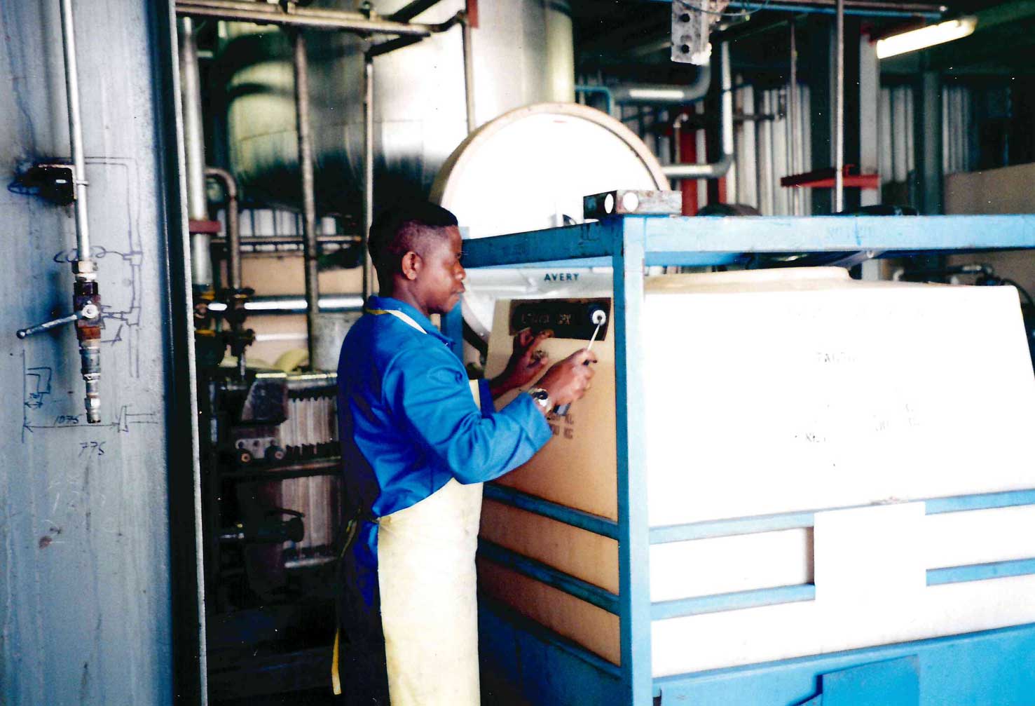 Old Ciba plant in Alrode